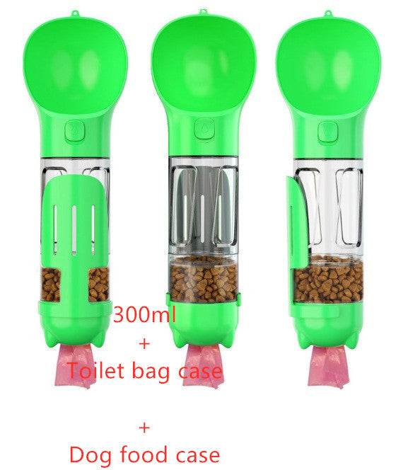 Pet Water Bottle 3 In 1 For Outdoor Adventures